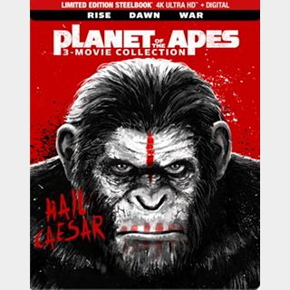 Planet of the Apes (1,2,3) Trilogy / 🇺🇸 / 4K UHD ITUNES