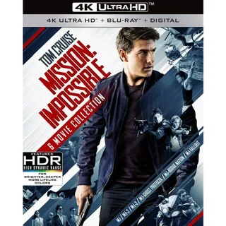 MISSION: IMPOSSIBLE 6-Movie Collection / 819205🇺🇸 / 4K UHD VUDU