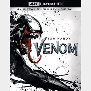 Venom (2018) / 🇺🇸 / 4K UHD MOVIESANYWHERE, 4K UHD VUDU