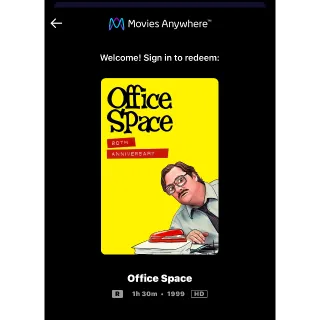 Office Space (1999) / 🇺🇸 / HD MOVIESANYWHERE