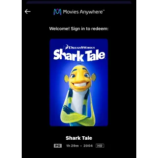 Shark Tale (2004) / 🇺🇸 / HD MOVIESANYWHERE