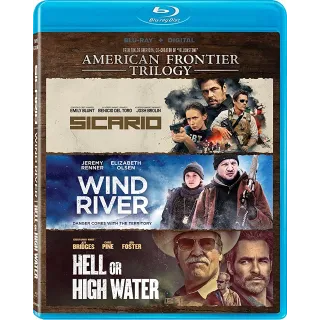 American Frontier Trilogy / vp71🇺🇸 / Sicario + Wind River + Hell or High Water / HD VUDU