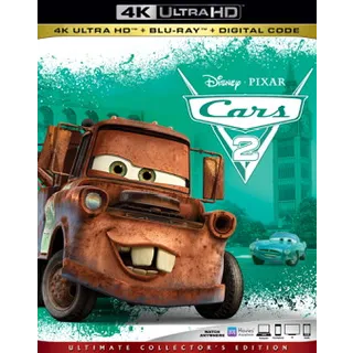 Cars 2 (2011) / wc78🇺🇸 / 4K UHD MOVIESANYWHERE 