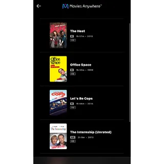 COMEDY 6-MOVIE BUNDLE / ehv5🇺🇸 / HD MOVIESANYWHERE