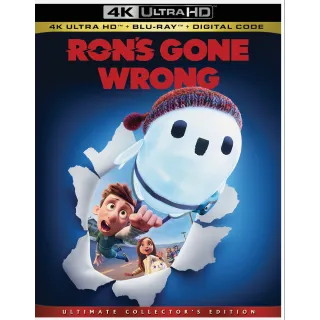 Ron's Gone Wrong (2021) / epgl🇺🇸 / 4K UHD MOVIESANYWHERE 