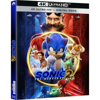 Sonic the Hedgehog 2 (2022) / 9pd8🇺🇸 / 4K UHD ITUNES 