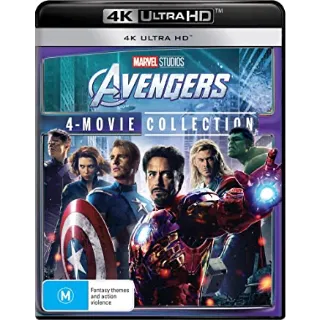 AVENGERS 4-Movie Collection / 🇺🇸 / 4K UHD ITUNES 