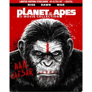 Planet of the Apes (1,2,3) Trilogy / p79🇺🇸 / 4K UHD ITUNES