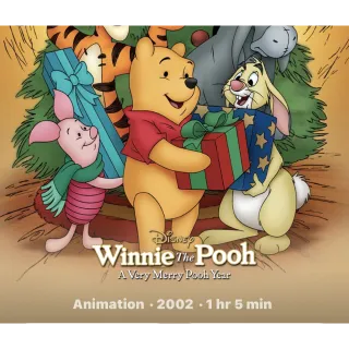 Winnie the Pooh: A Very Merry Pooh Year (2002) / rp36🇺🇸 / HD ITUNES