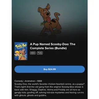 A Pup Named Scooby-Doo: The Complete Series / HD FANDANGO