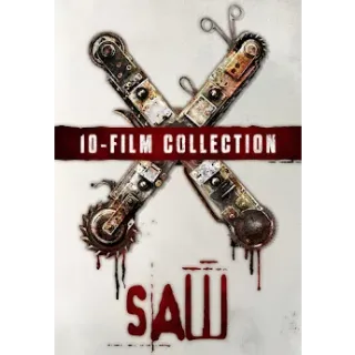 SAW 1–7 + Jigsaw + Spiral (2021) + SAW X / 8ra8🇺🇸 / HD VUDU