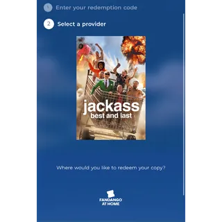 JACKASS BEST AND LAST / 🇺🇸 / 4K FANDANGO