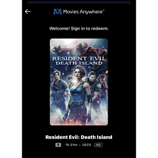 Resident Evil - Death Island (2023) / 🇺🇸 / HD MOVIESANYWHERE 