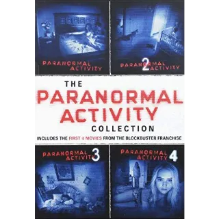 PARANORMAL ACTIVITY 4-Movie Collection / fyke🇺🇸 / HD ITUNES