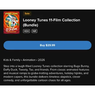 Looney Tunes 11-Movie Collection / HD FANDANGO