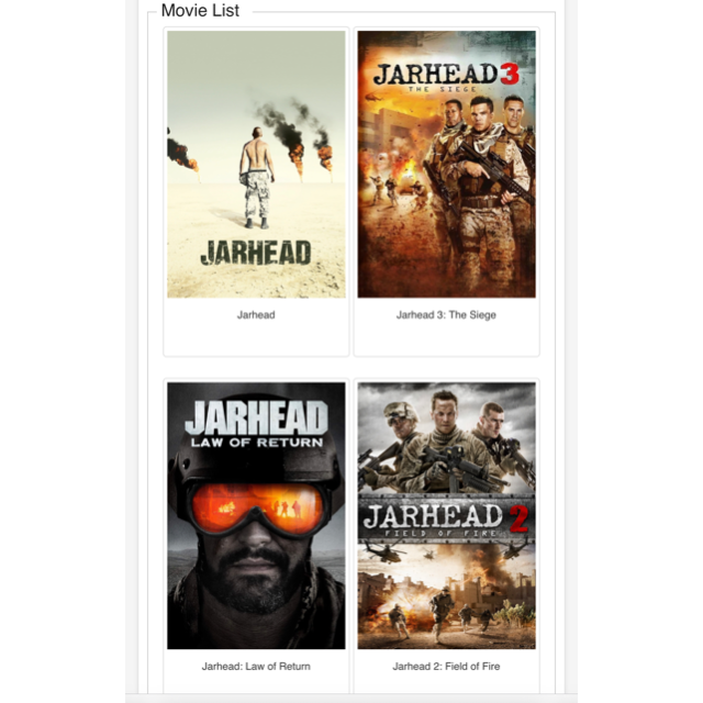 Jarhead 4Movie Collection / lls5🇺🇸 / HD MOVIESANYWHERE Digital