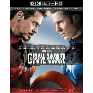 Captain America: Civil War (2016) / xyxe🇺🇸 / 4K UHD ITUNES