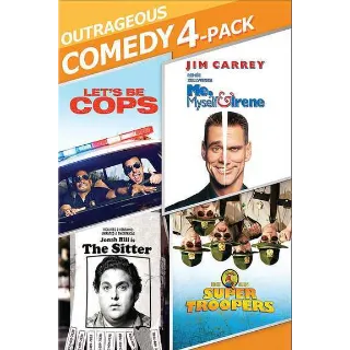 COMEDY 4-Movie Collection / 🇺🇸 / HD MOVIESANYWHERE