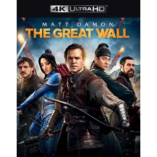 The Great Wall (2016) / 4krh🇺🇸 / 4K UHD ITUNES