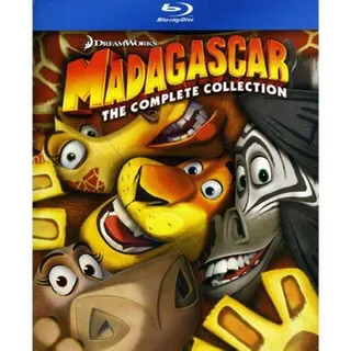 MADAGASCAR 4-MOVIE / mpq9🇺🇸 / Madagascar 1-3 + Penguins of Madagascar / HD MOVIESANYWHERE