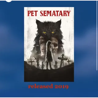 Pet Sematary (2019) / 🇺🇸 / HD VUDU