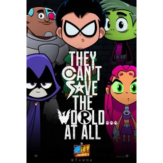 Teen Titans Go! To the Movies (2018) / *jv5🇺🇸 / 4K UHD MOVIESANYWHERE