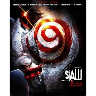 SAW 1-7-Movie Collection + Jigsaw + Spiral (2021) / wdh4🇺🇸 / HD VUDU