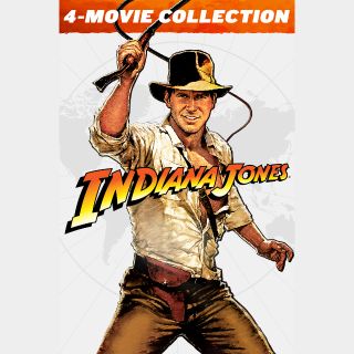 INDIANA JONES 4-Movie Collection / ij9paa🇺🇸 / 4K UHD ITUNES