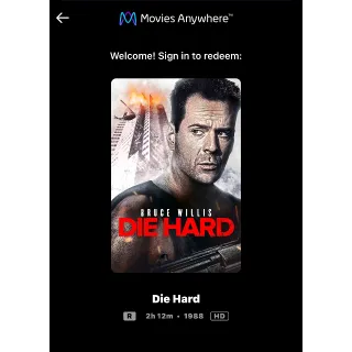 Die Hard (1988) / 🇺🇸 / HD MOVIESANYWHERE 