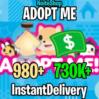 [Adopt Me] 🧪980+ Age-up Potions 💲730K+ Bucks ⭐All Details Changeable✅ Fresh Account