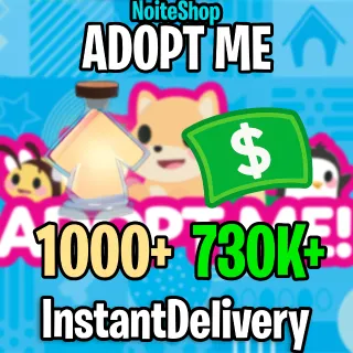 [Adopt Me] 🧪1000 Age-up Potions 💲730K+ Bucks ⭐All Details Changeable✅ Fresh Account