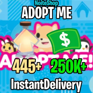 [Adopt Me] 🧪 445 Age-up Potions 💲250-280K Bucks ⭐All Details Changeable✅Fresh Account