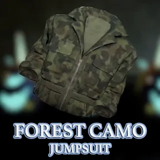 FOREST CAMO JUMPSUIT OUTFIT RARE APPAREL XBOX