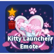 KITTY LAUNCHER EMOTE| BLADE BALL