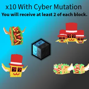 x10 Cyber Lucky Blocks