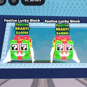 2x Festive Lucky Blocks