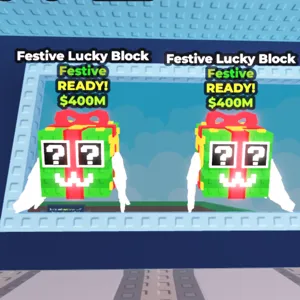 2x Festive Lucky Block