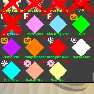 FTF: Pick 5 Glow Gems