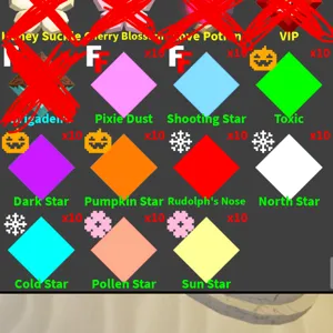 FTF: Pick 5 Glow Gems