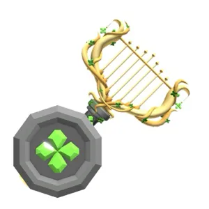 Irish Harp Set