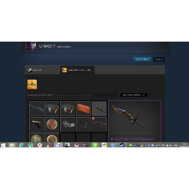 Account Csgo Le Rank With Trade Ban Skins Other Gameflip - trading steam accountcsgo items for roblox accountroblox