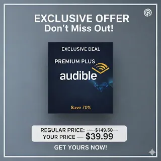 🔥🔥Exclusive Offer | Audible Premium Plus 12-Months Gift Code +12 Credits | Get It for Just $39.99!
