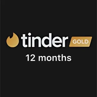 Tinder Gold 12 Months Digital Subscription Code — Global