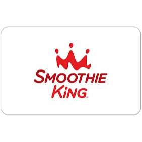 $25.00 USD Smoothie King E-gift