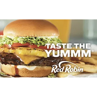 $50.00 USD Red Robin E-gift