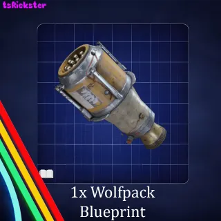 1x Wolfpack Blueprint