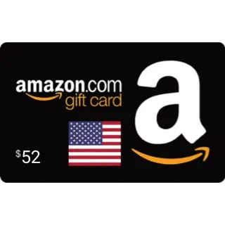 $52 AMAZON.COM (US ONLY)