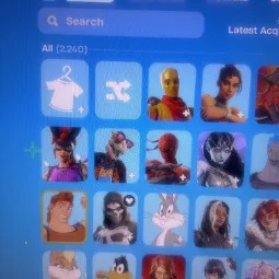 fortnite account 2,240+