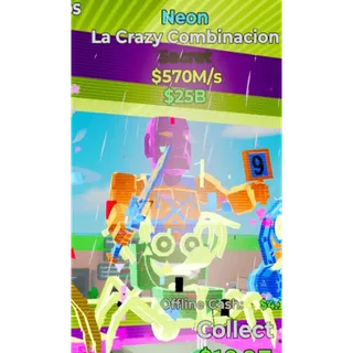 Fortnite Steal the Brainrot Neon La Crazy Combinacion