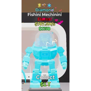 Fortnite Steal the Brainrot Diamond fishini Mechinini 787.5M/s 3traits